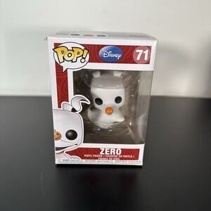 Funko Pop Zero‎ 71 Nightmare Before Christmas Disney Vinyl Figure Spooky Goth